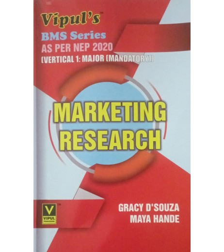 Marketing Research SYBMS Sem 3 Vipul Prakashan | NEP 2020